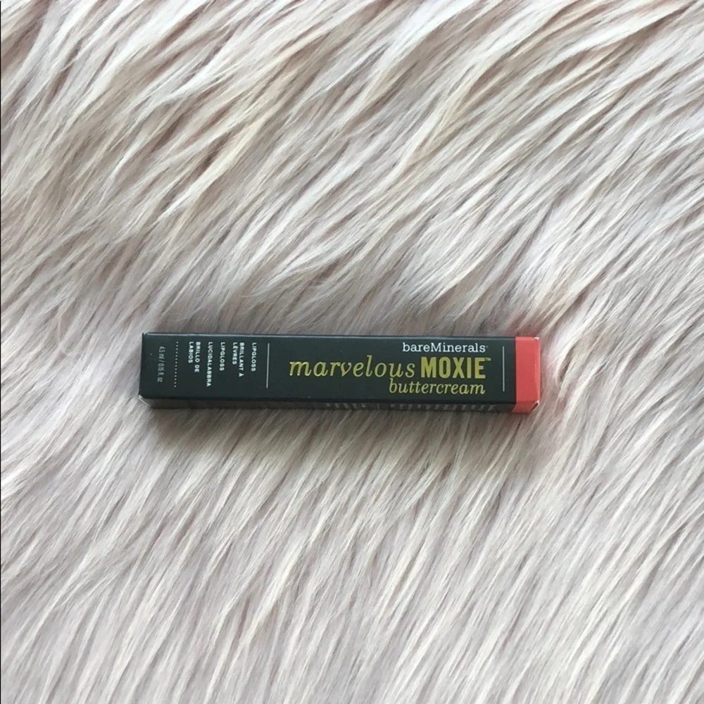 NIB Bareminerals Buttercream Lip Gloss in Must Have Pink